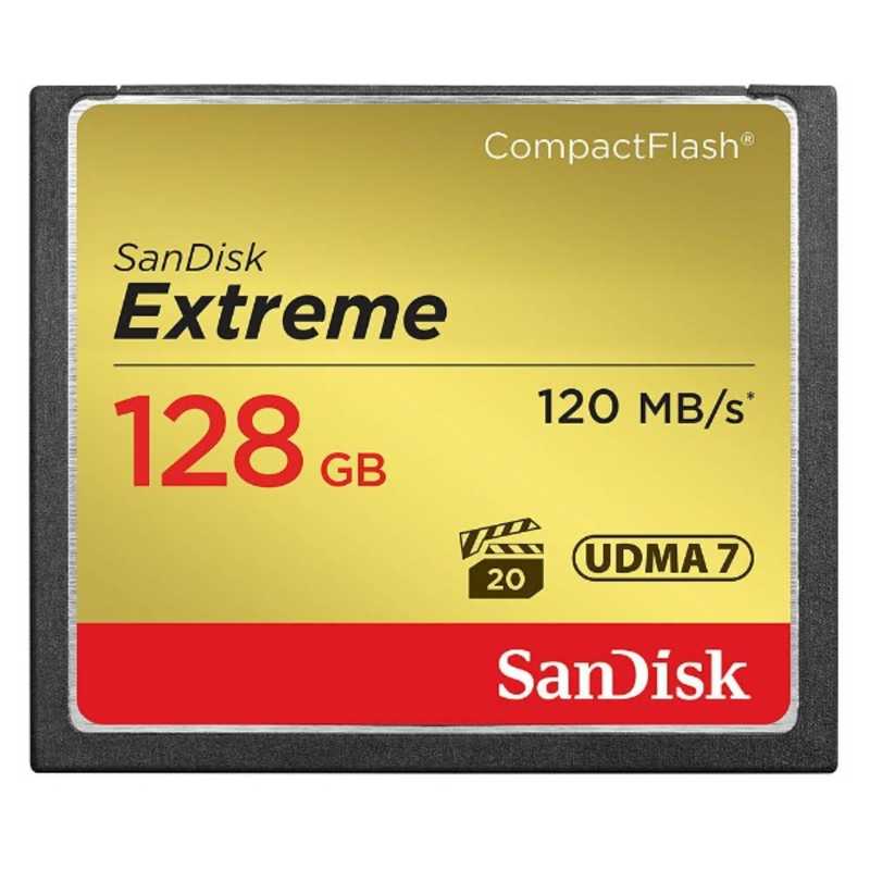 サンディスク サンディスク コンパクトフラッシュ エクストリーム (128GB) SDCFXSB-128G-J61 SDCFXSB-128G-J61