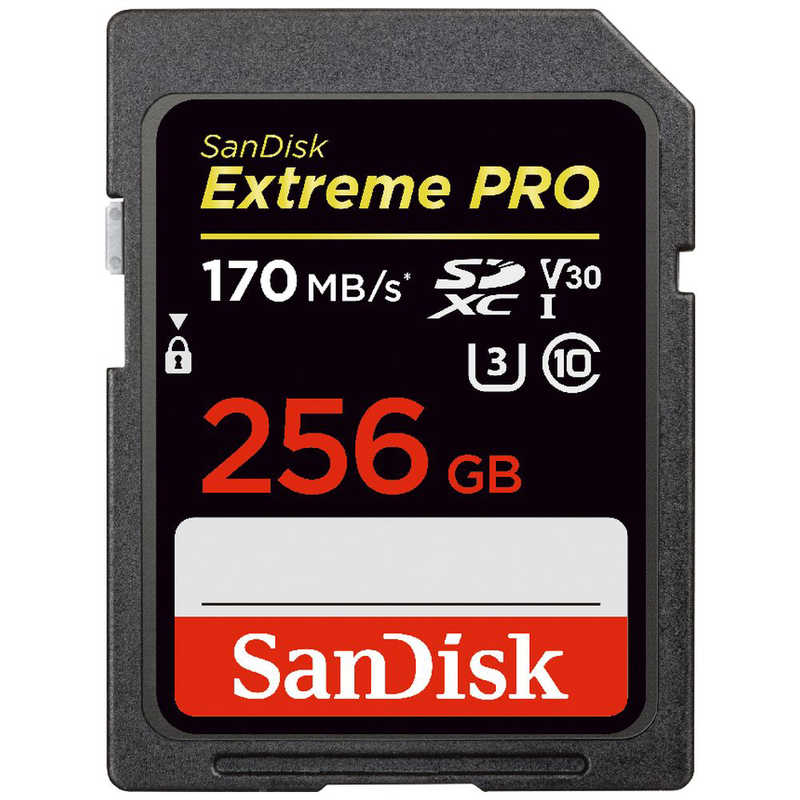 サンディスク サンディスク SanDisk エクストリーム プロ SDXC UHS-I 256GB SDSDXXY-256G-JNJIP SDSDXXY-256G-JNJIP