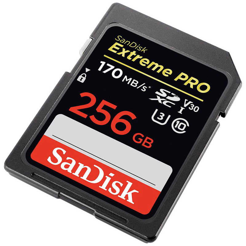 サンディスク サンディスク SanDisk エクストリーム プロ SDXC UHS-I 256GB SDSDXXY-256G-JNJIP SDSDXXY-256G-JNJIP
