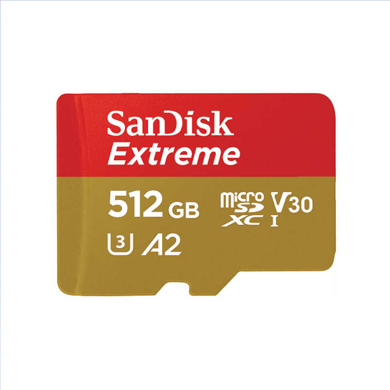 サンディスク サンディスク microSDXCカード Extreme(エクストリーム) (512GB/Class10) SDSQXA0-512G-JN3MD SDSQXA0-512G-JN3MD