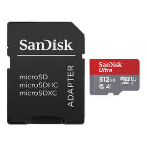 サンディスク microSDXCカード Ultra Premium Edition(ウルトラ プレミアムエディション) (512GB/Class10) SDSQUAR-512G-JN3MA