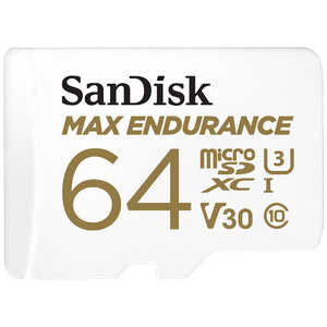 サンディスク SanDisk MAX Endurance高耐久カード 64GB SDSQQVR-064G-JN3ID