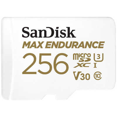 サンディスク microSDカード MAX Endurance高耐久 (256GB) SDSQQVR ...