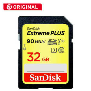 サンディスク SanDisk エクストリーム プラス SDSDXSF032GJBJCP