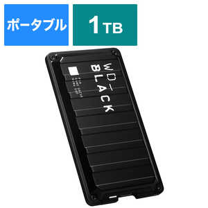 WESTERN DIGITAL WDBA3S0010BBK-JESN 外付けSSD ゲーム用 WD_Black P50 Game Drive SSD ブラック ポータブル型 1TB WDBA3S0010BBKJESN