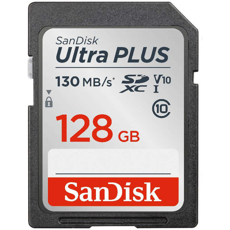 サンディスク サンディスク SanDisk ウルトラ プラス SDXC UHS-I 128GB SDSDUW3-128G-JNJIN SDSDUW3-128G-JNJIN