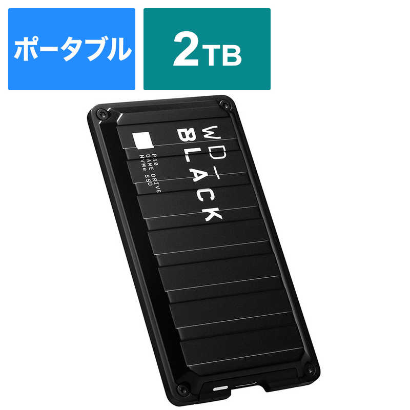 WESTERN DIGITAL WESTERN DIGITAL 【アウトレット】ｹﾞｰﾑ用ﾎﾟｰﾀﾌﾞﾙSSD WDBA3S0020BBK-JESN WDBA3S0020BBK-JESN