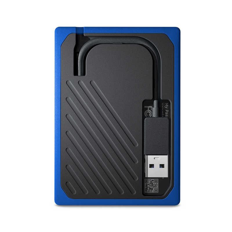 WESTERN DIGITAL WESTERN DIGITAL 外付けSSD USB-A接続 My Passport Go [2TB /ポータブル型] WDBMCG0020BBT-JESN WDBMCG0020BBT-JESN