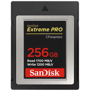 サンディスク CFexpress Type B カード エクトリーム プロ 256GB SDCFE-256G-JN4NN