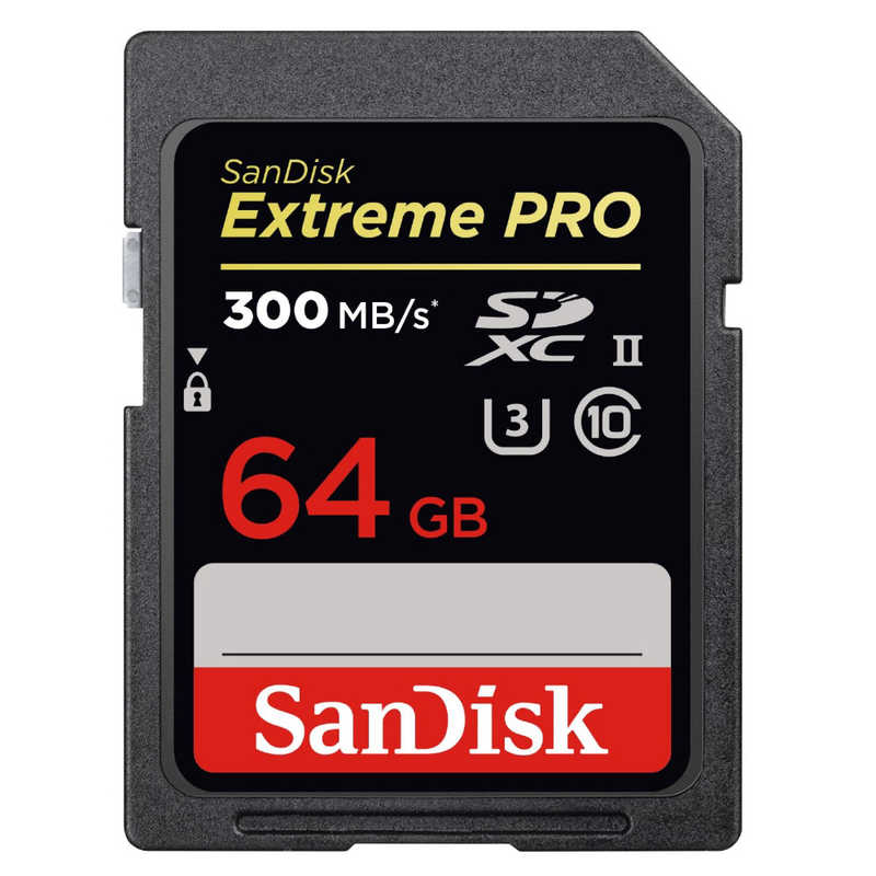 サンディスク サンディスク SDXCカード エクストリーム プロ (64GB/Class10) SDSDXDK-064G-JNJIP SDSDXDK-064G-JNJIP