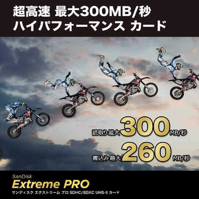 サンディスク SDXCカード エクストリーム プロ (128GB/Class10