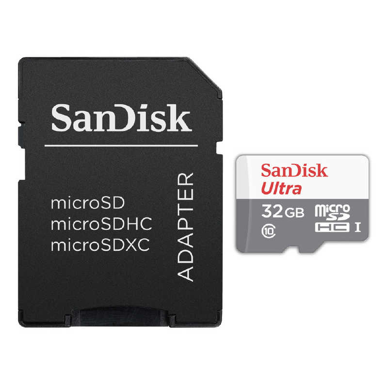 サンディスク サンディスク microSDHCカード ウルトラ (32GB) SDSQUNS-032G-JN3GA SDSQUNS-032G-JN3GA