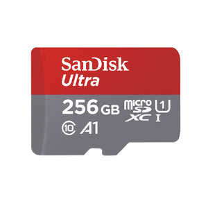 サンディスク SanDisk ウルトラ microSDXC UHS-Iカード 256GB SDSQUAR-256G-JN3MA