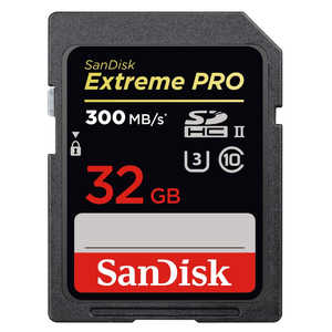 サンディスク SanDisk エクストリーム プロ SDHC UHS-IIカード(32GB/Class10) SDSDXDK-032G-JNJIP