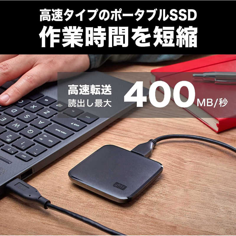 WESTERN DIGITAL WESTERN DIGITAL 外付けSSD USB-A接続 WD Elements SE SSD  480GB  ポータブル型  WDBAYN4800ABK-JESN WDBAYN4800ABK-JESN