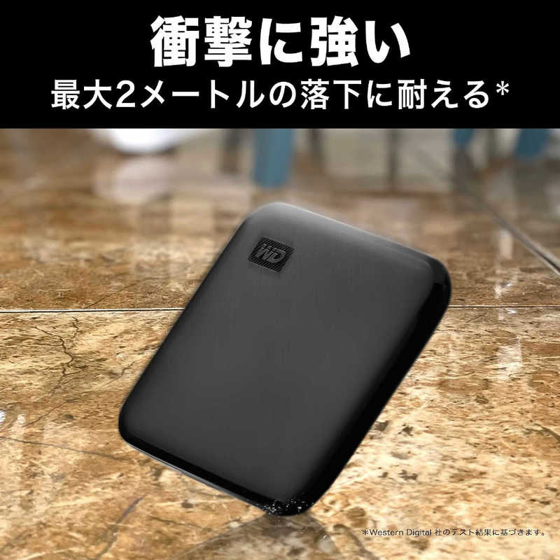 WESTERN DIGITAL WESTERN DIGITAL 外付けSSD USB-A接続 WD Elements SE SSD  480GB  ポータブル型  WDBAYN4800ABK-JESN WDBAYN4800ABK-JESN