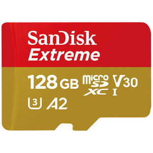 サンディスク microSDXCカード Extreme (Class10/128GB) SDSQXAA-128G-JN3MD