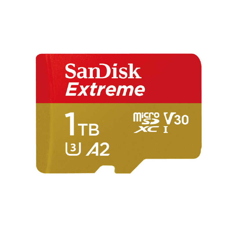 サンディスク サンディスク microSDXCカード Extreme (Class10/1TB) SDSQXAV-1T00-JN3MD SDSQXAV-1T00-JN3MD