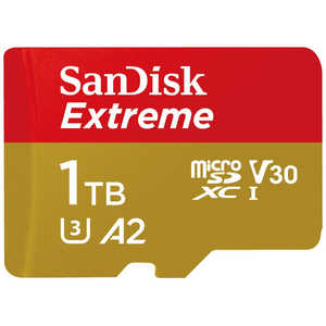 サンディスク microSDXCカード Extreme (Class10/1TB) SDSQXAV-1T00-JN3MD