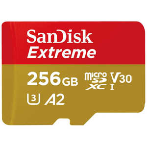 サンディスク microSDXCカード Extreme (Class10/256GB) SDSQXAV-256G-JN3MD