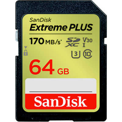 サンディスク SDXCカード Extreme PLUS (Class10/64GB) SDSDXWH-064G