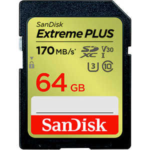 ǥ SDXC Extreme PLUS (Class10/64GB) SDSDXWH-064G-JNJIP