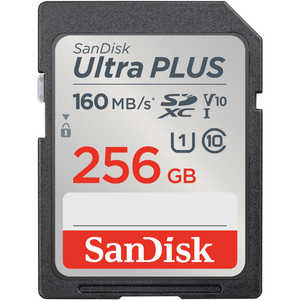 サンディスク SDXCカード Ultra PLUS (Class10/256GB) SDSDUWL-256G-JN3IN サンディスク SDXCカード Ultra PLUS (Class10/256GB) SDSDUWL-256G-JN3IN