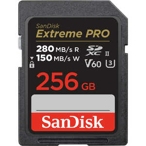 サンディスク SDXCカード Extreme PRO (Class10/256GB) SDSDXEP256GJNJIP