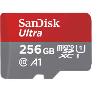 サンディスク microSDXCカード Ultra (Class10/256GB) SDSQUAB-256G-JN3MA