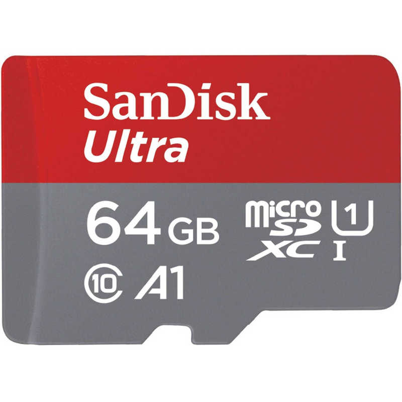 サンディスク サンディスク microSDXCカード Ultra (Class10/64GB) SDSQUAB-064G-JN3MA SDSQUAB-064G-JN3MA