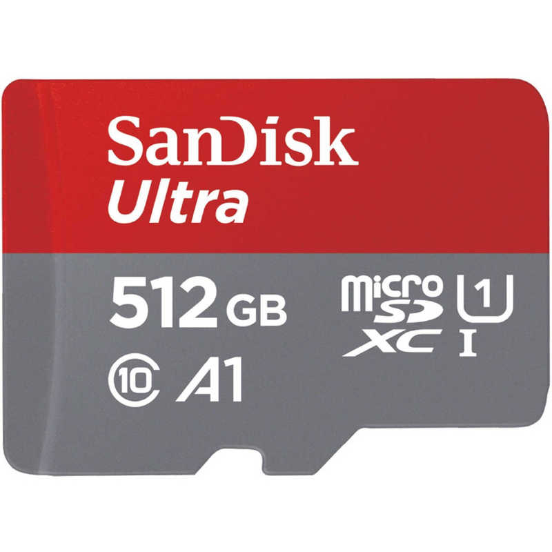 サンディスク サンディスク microSDXCカード Ultra (Class10/512GB) SDSQUAC-512G-JN3MA SDSQUAC-512G-JN3MA