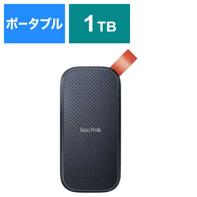 サンディスク ポータブルSSD 1TB ［ポータブル型］ SDSSDE30