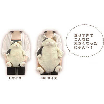 りぶはあと 抱きまくら ねこ肯定感 (こうていかん) BIG みけね