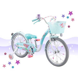 ＜コジマ＞ アイデス 16型 幼児用自転車 アリエル16(シングルシフト/エメラルドグリーン) グリーン アリエル16画像