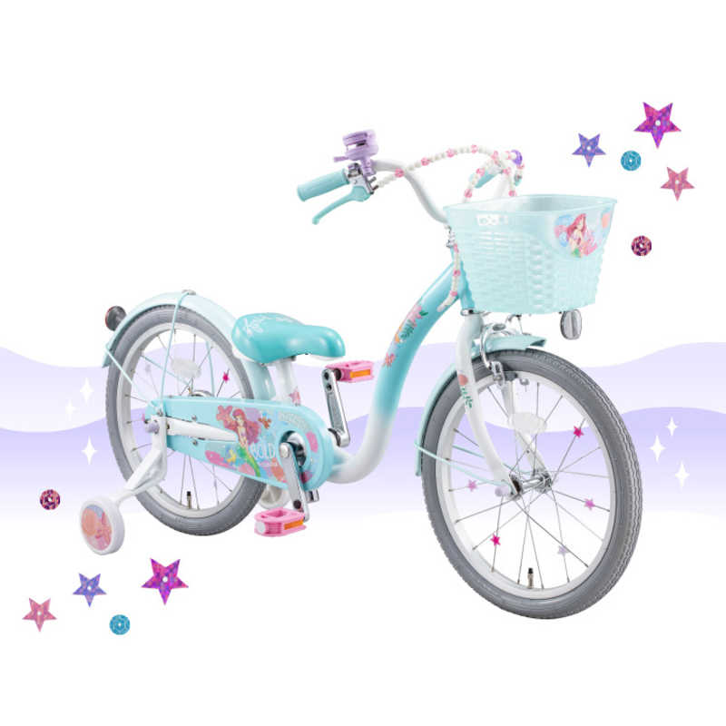 アイデス アイデス 幼児用自転車 18型 アリエル18(シングルシフト/エメラルドグリーン)【組立商品につき返品不可】 ｱﾘｴﾙ18 ｱﾘｴﾙ18