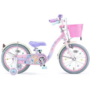 アイデス 幼児用自転車 16型 プリンセス ゆめラブ Princess YumeLove(ピンク/シングルシフト)【組立商品につき返品不可】 ﾌﾟﾘﾝｾｽﾕﾒﾗﾌﾞ16