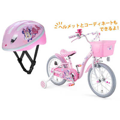 16インチ　ミニーマウス自転車 楽天市場】1日最大1200円OFFクーポンあり【送料無料】アイデス