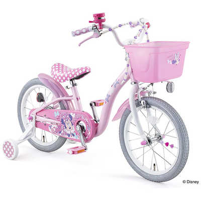 福岡佐賀　ミニーマウスデザイン 子供用自転車 【引渡限定】18㌅ アイデス 子供用自転車 18型 ミニーマウス・ S 18 Minnie Mouse Polka