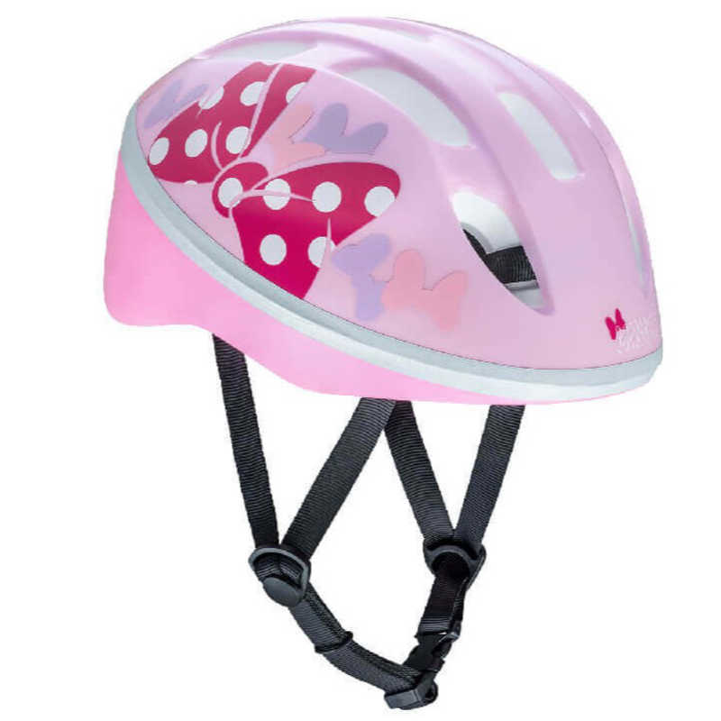 アイデス アイデス 子供用ヘルメット キッズヘルメットS ミニーマウス(Sサイズ:53～57cm) ｷｯｽﾞﾍﾙﾒｯﾄS_DBIKE ｷｯｽﾞﾍﾙﾒｯﾄS_DBIKE