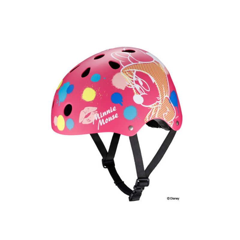 アイデス アイデス 子供用ヘルメット ストリートヘルメット ミニーマウス(53～57cm) ｽﾄﾘｰﾄﾍﾙﾒｯﾄ ｽﾄﾘｰﾄﾍﾙﾒｯﾄ
