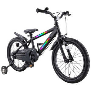 アイデス 18型 子供用自転車 光るバイク ブラック 03877 アイデス 18型 子供用自転車 光るバイク ブラック 03877