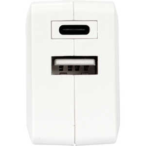 イツワ商事 PD20W AC充電器 コンパクト Type-C×1、USB-A×1 MCAC2003WH イツワ商事 PD20W AC充電器 コンパクト Type-C×1、USB-A×1 MCAC2003WH
