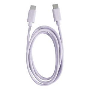 イツワ商事 TYPE-C-TYPE-C 充電通信ケーブル 1M 紫 パープル MTCD2302PU イツワ商事 TYPE-C-TYPE-C 充電通信ケーブル 1M 紫 パープル MTCD2302PU