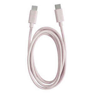 イツワ商事 TYPE-C-TYPE-C 充電通信ケーブル 1M ピンク MTCD2302PK イツワ商事 TYPE-C-TYPE-C 充電通信ケーブル 1M ピンク MTCD2302PK