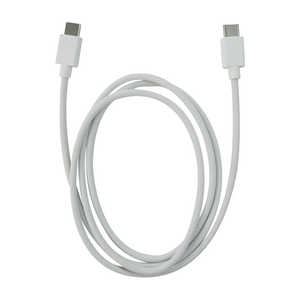 イツワ商事 PD60W対応 TYPE-C-TYPE-C シリコン+ナイロン充電通信ケーブル 1.0M 白 ホワイト MTCS2310WH イツワ商事 PD60W対応 TYPE-C-TYPE-C シリコン+ナイロン充電通信ケーブル 1.0M 白 ホワイト MTCS2310WH