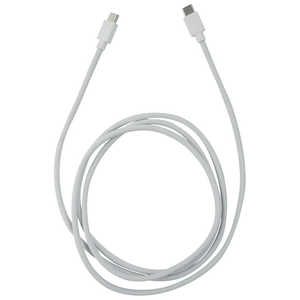 イツワ商事 PD60W対応 TYPE-C-TYPE-C シリコン+ナイロン充電通信ケーブル 1.5M 白 ホワイト MTCS2315WH イツワ商事 PD60W対応 TYPE-C-TYPE-C シリコン+ナイロン充電通信ケーブル 1.5M 白 ホワイト MTCS2315WH