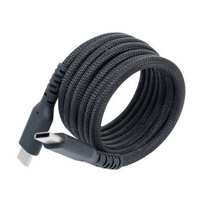 イツワ商事 USB TYPE-C TO TYPE-C マグネットケーブル 1.0M MODGET 黒