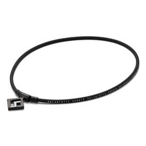 コラントッテ SPORTS PRO マグチタンネックレス SG160(47cm)ループ:ブラック×ホワイト トップ:ブラックチタン×ホワイト DBAAC2714 コラントッテ SPORTS PRO マグチタンネックレス SG160(47cm)ループ:ブラック×ホワイト トップ:ブラックチタン×ホワイト DBAAC2714