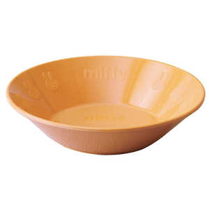 カンプラ Petit Miffy 子供用食器 深皿 オレンジ KP008FUKAZARA カンプラ Petit Miffy 子供用食器 深皿 オレンジ KP008FUKAZARA