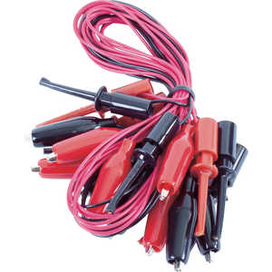 テイシン電機 ICテストリード 50cm シールドクリップS⇔ICクリップS TLA116 (1袋10本) テイシン電機 ICテストリード 50cm シールドクリップS⇔ICクリップS TLA116 (1袋10本)